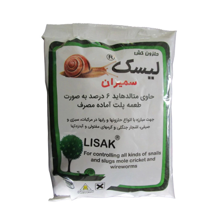 حلزون کش لیسک سمیران مدل 1Lisak Pellet وزن 1 کیلوگرم مدل 1