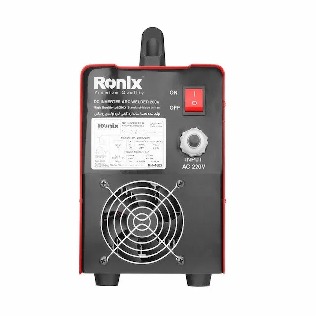 اینورتر جوشکاری 200 آمپر رونیکس مدل RON-4602 مدل 1