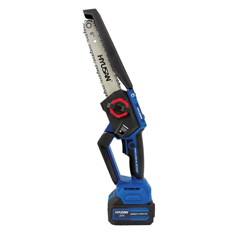 اره زنجیری شارژی هیوسان مدل تیغه 20 سانت کد HS-8021B